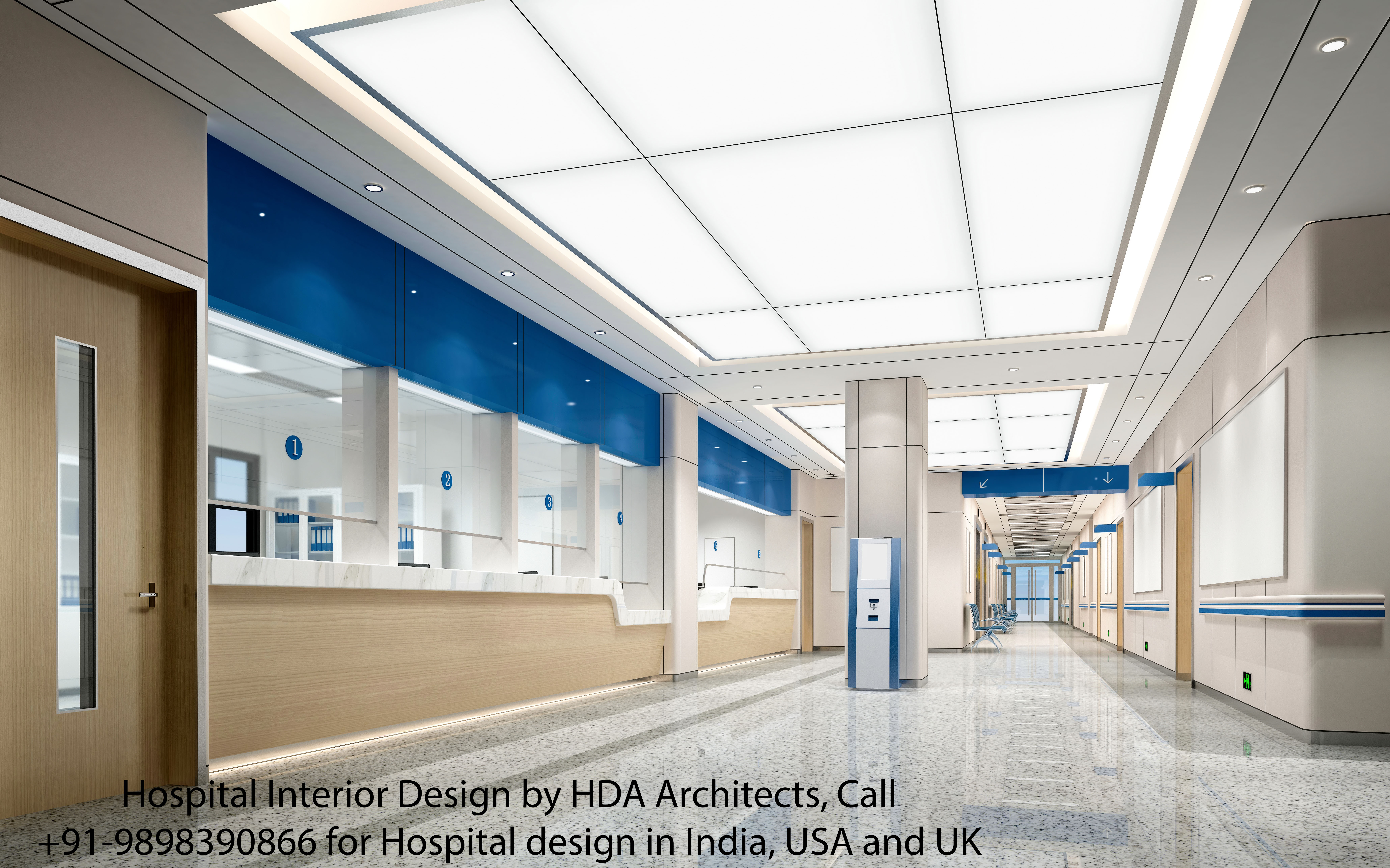 Hospital Interior Design by HDA Architects