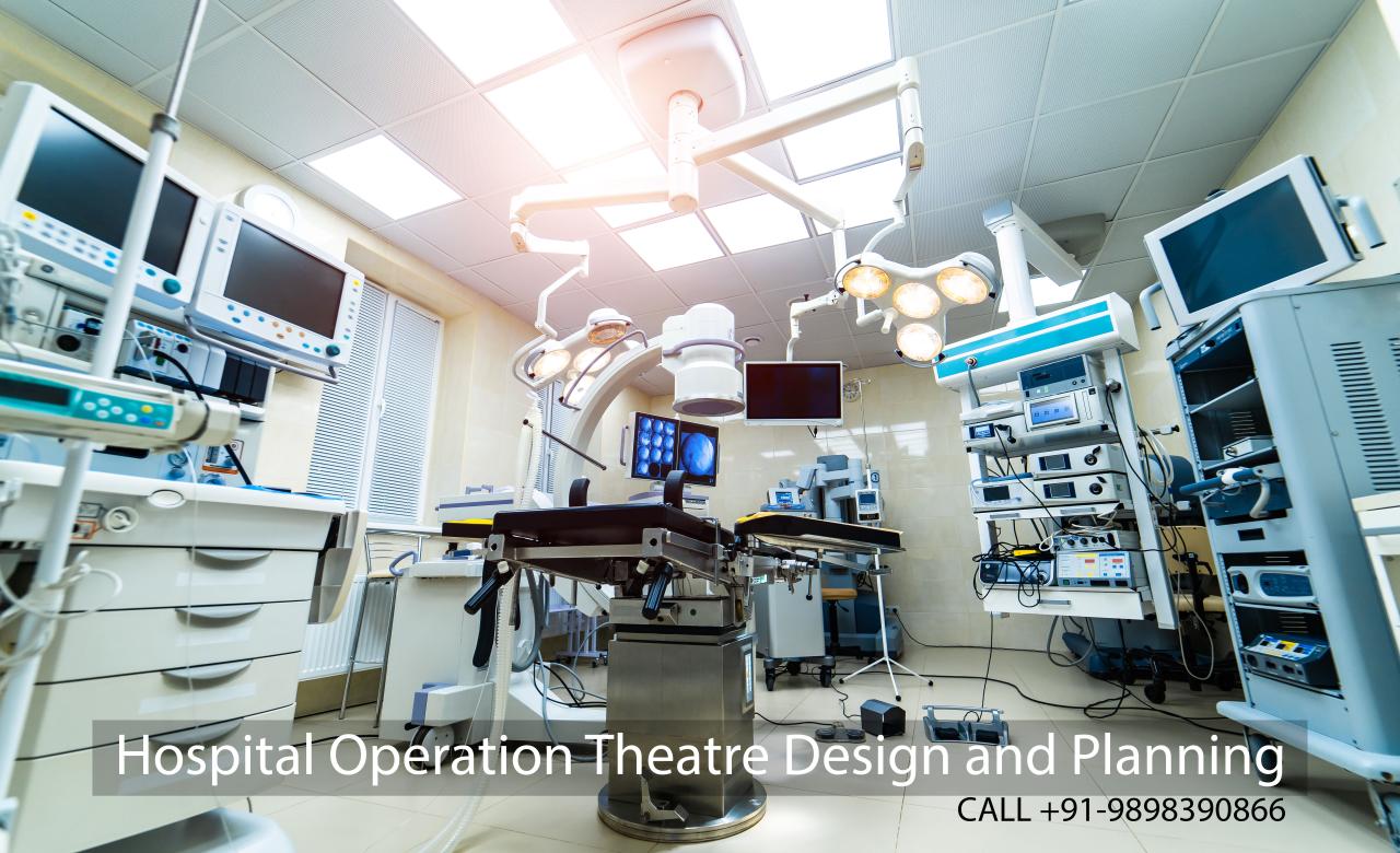 Hospital Operation Theatre Design and Planning Architects in India